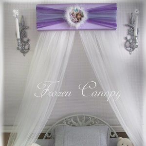 Bed canopy Disney Frozen bedroom accessory